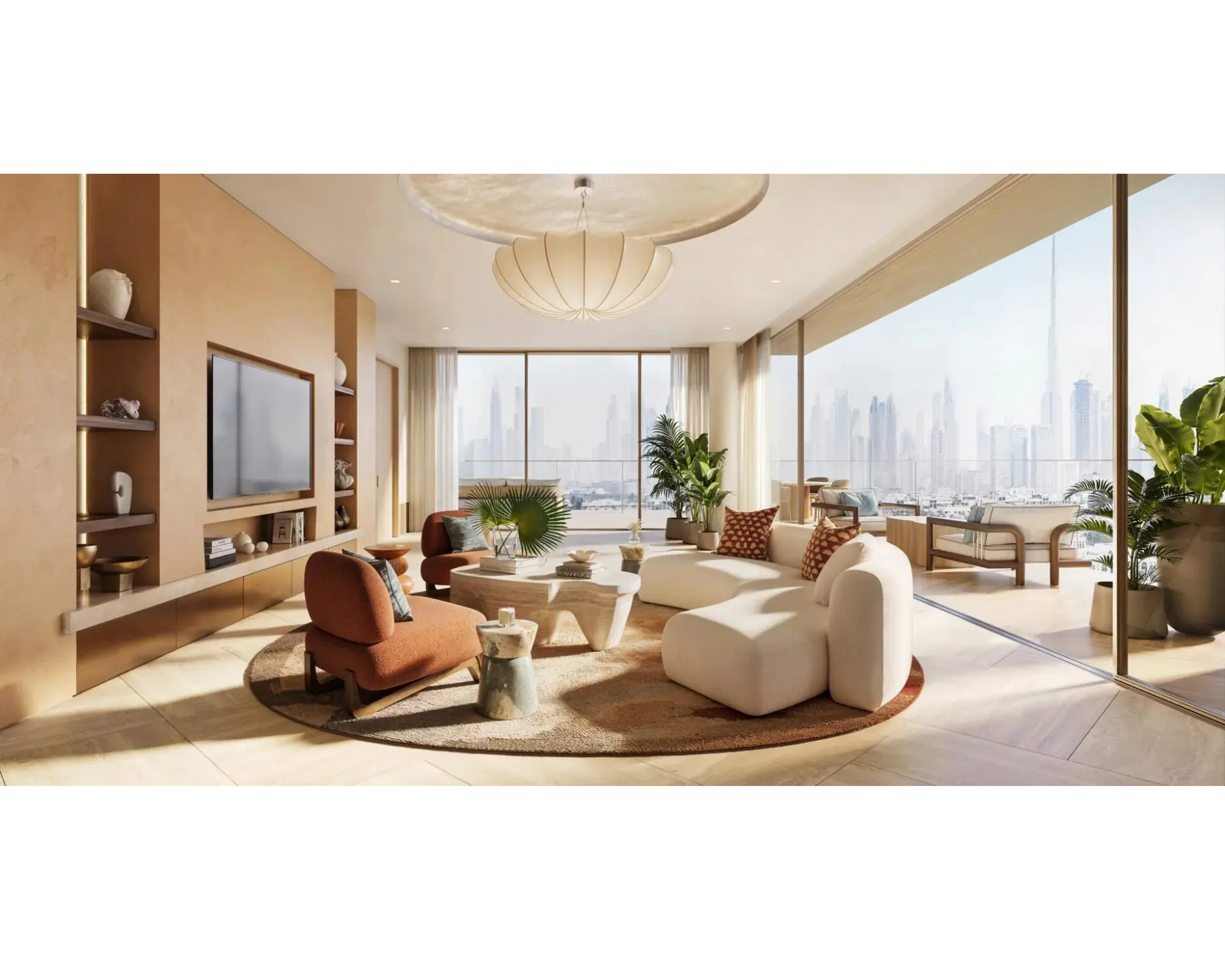 Dubai project base 3D render