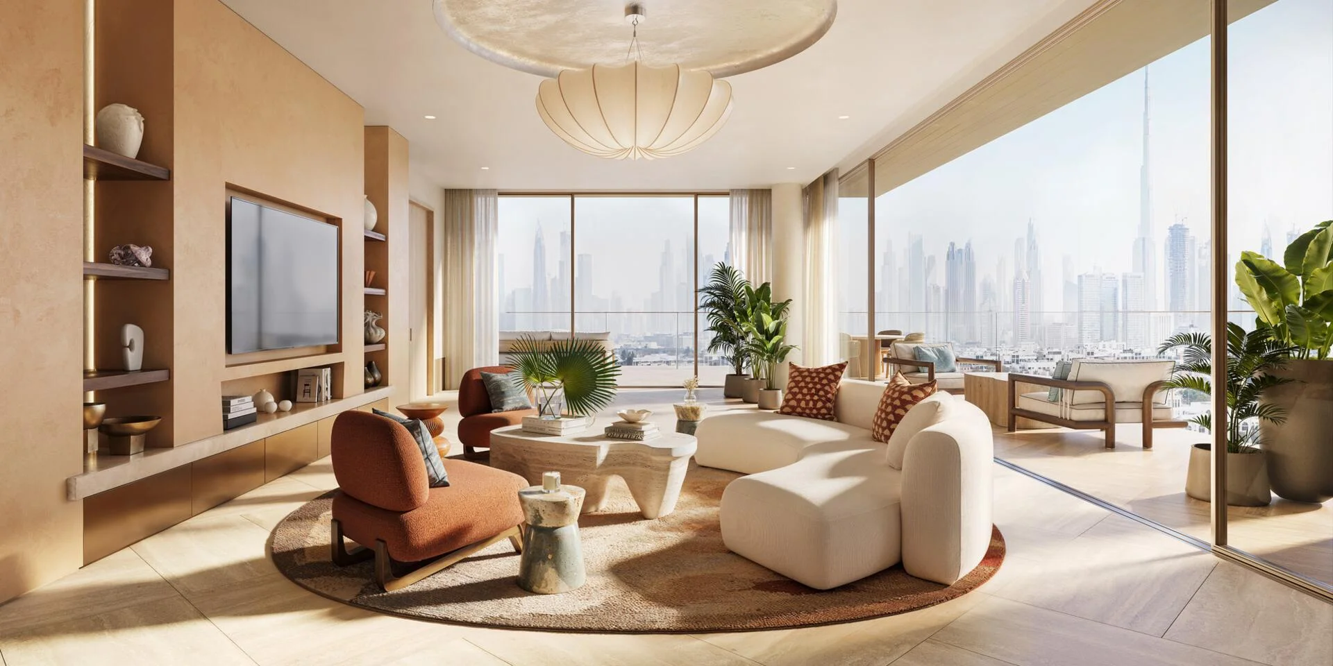 Dubai project base 3D render
